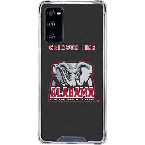 University of Alabama Primary Logo Galaxy S20 FE Clear Case